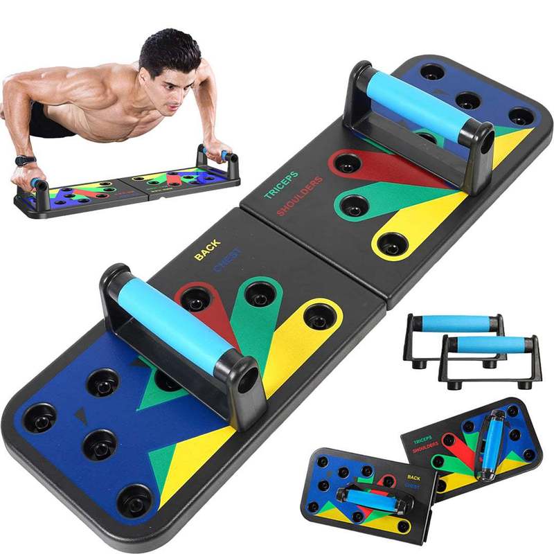 Push Up Board - Portable Foldable Push Up Board –