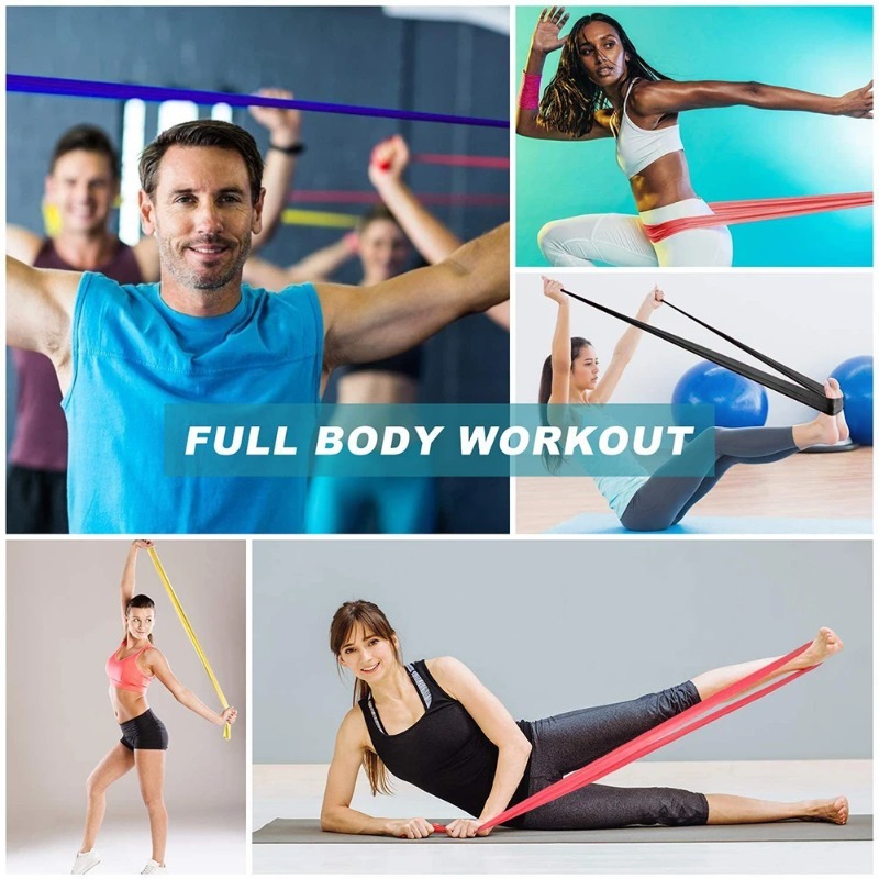 Natural Latex Resistance Bands - Yoga Fitness Resistance Band recension och pris