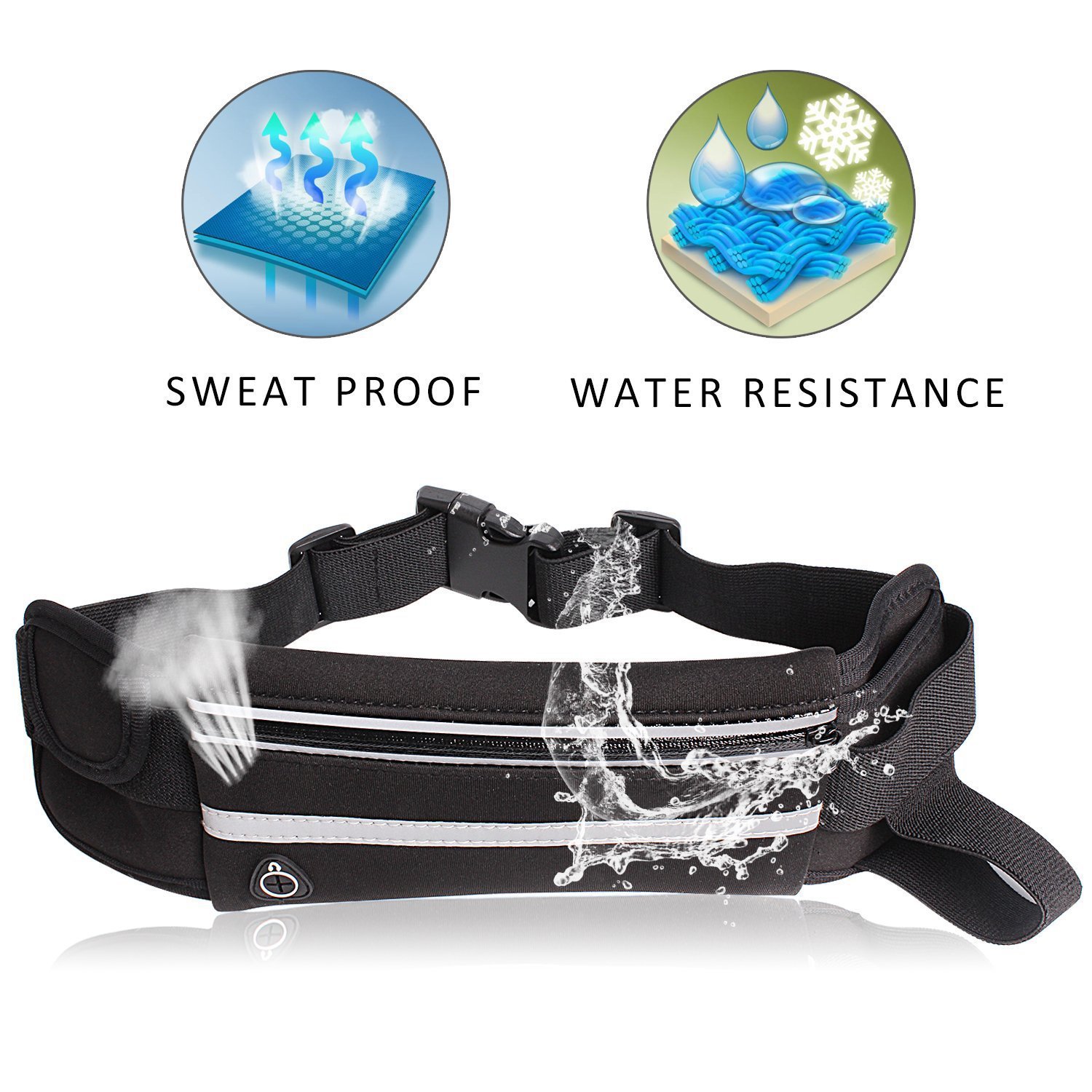 Sports Waist Fanny Pack Adjust - Yoga Fitness Apple recension och pris