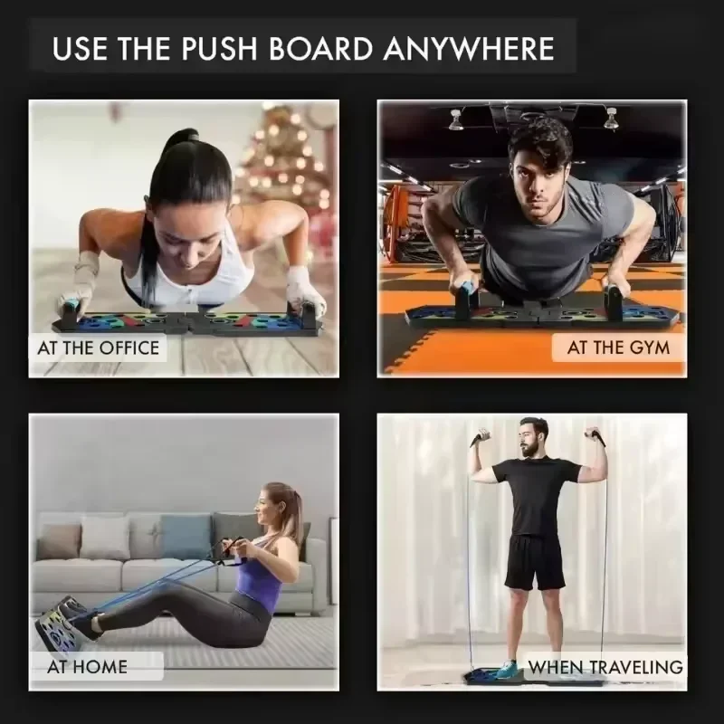 Push-up Board Set Portable Mul - Push Up Board recension och pris