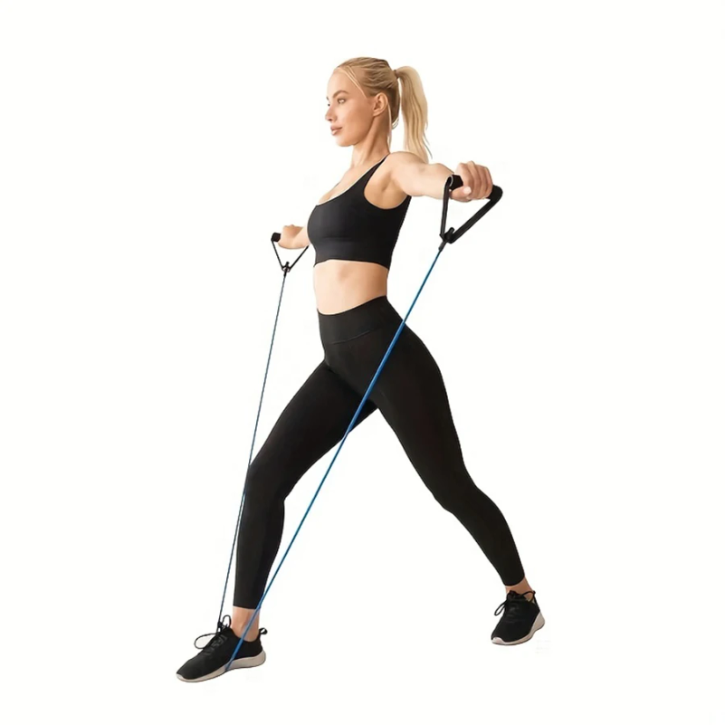 1pc 4-Level Resistance Bands w - Yoga Fitness Resistance Band recension och pris