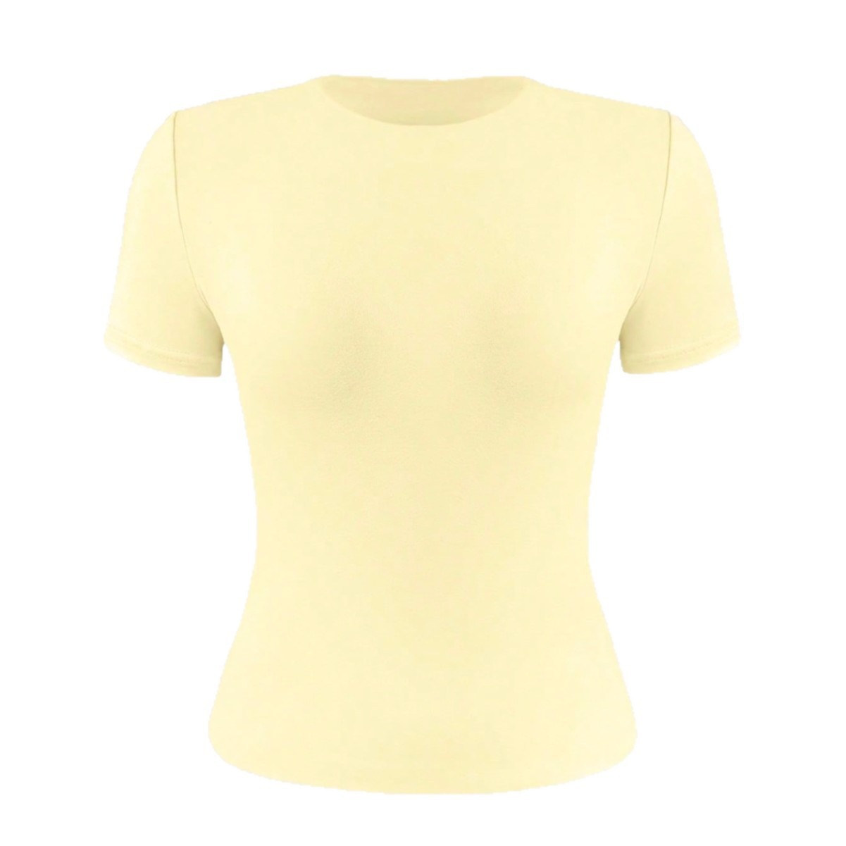 Set-in Shoulder Crew Neck Shor - Yoga Fitness Training recension och pris