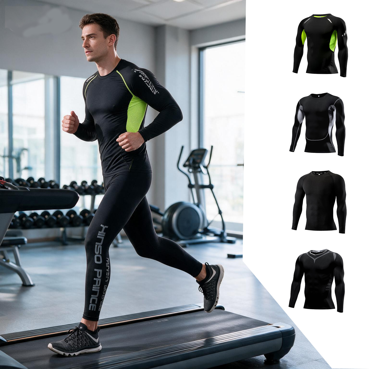 2026 Men Compression Sportswea - Yoga Fitness Training recension och pris