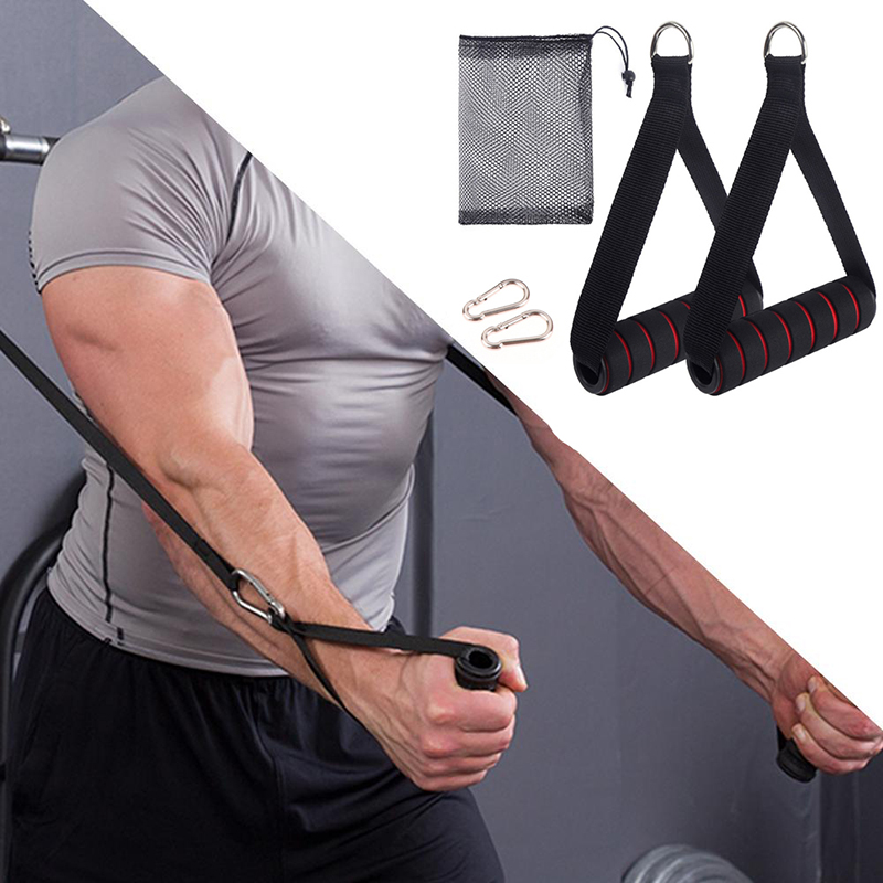 Heavy Duty Cable Machine Handl - Yoga Fitness Resistance Band recension och pris