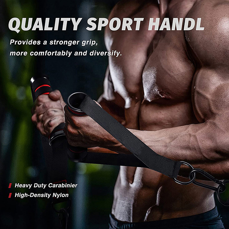 Heavy Duty Cable Machine Handl - Yoga Fitness Resistance Band recension och pris