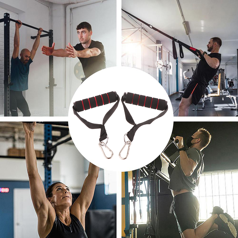 Heavy Duty Cable Machine Handl - Yoga Fitness Resistance Band recension och pris