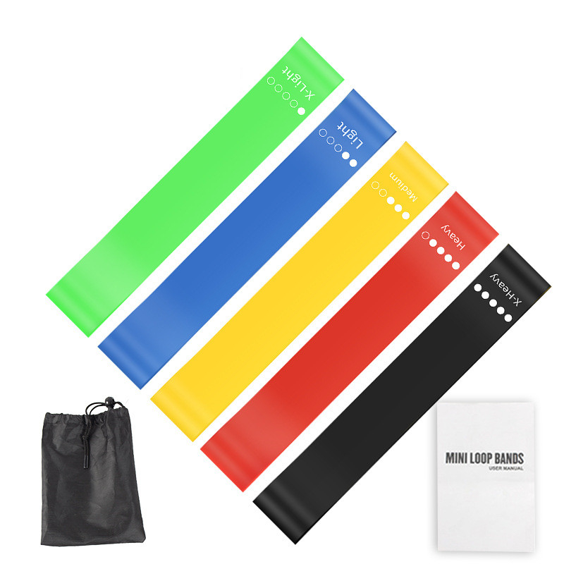 5Pcs TPE Resistance Bands Set  - Yoga Fitness Resistance Band recension och pris