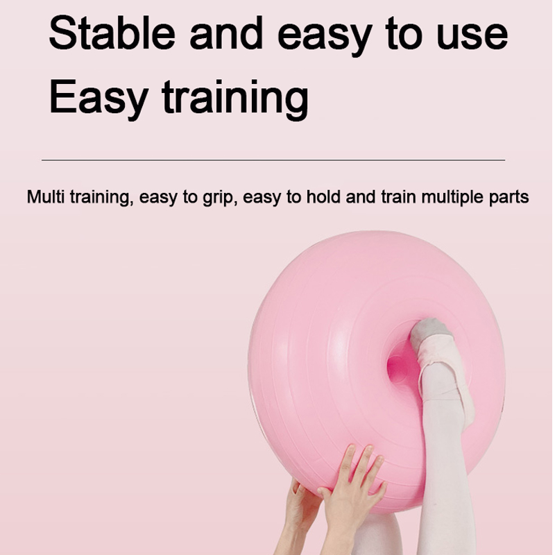 Donut Yoga Ball Thickened Expl - Yoga Fitness Apple recension och pris