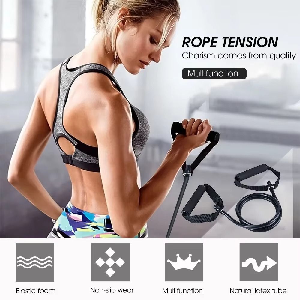 With Handles Resistance Bands  - Yoga Fitness Resistance Band recension och pris